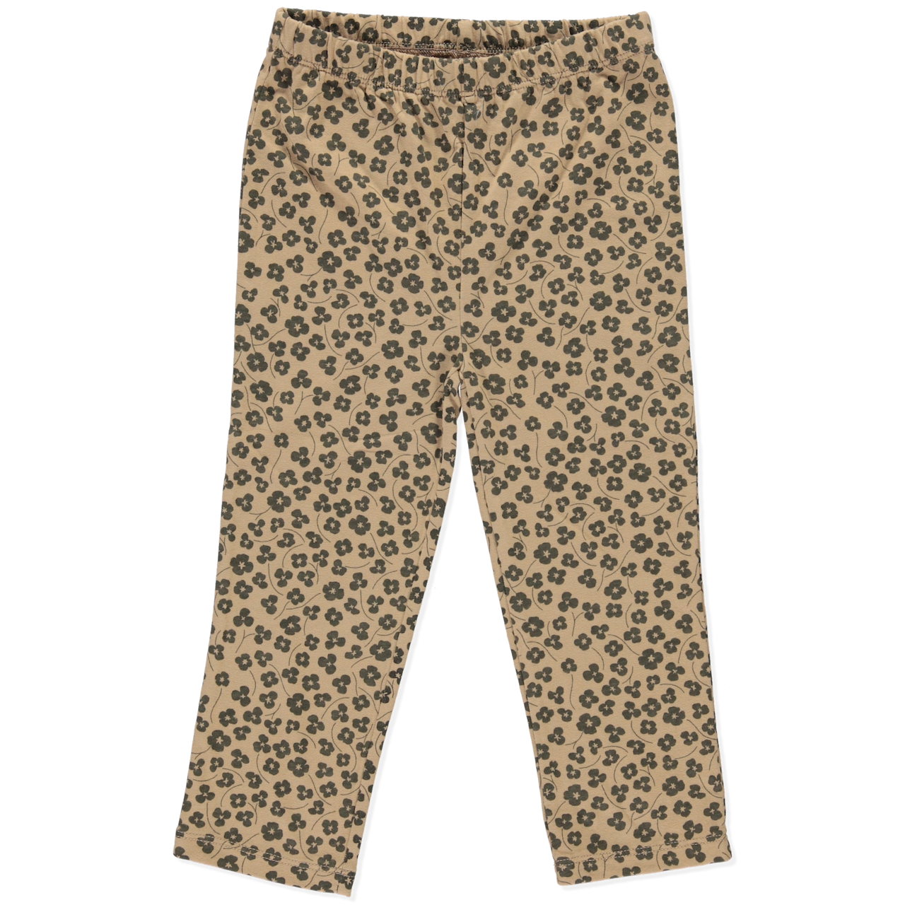 organic baby leggings printed flower | peter jo