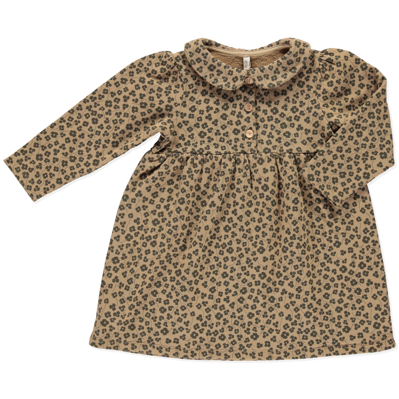 organic baby dress printed | peter jo