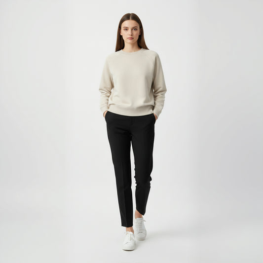 Women’s Organic Sweatshirt – Willow Cream