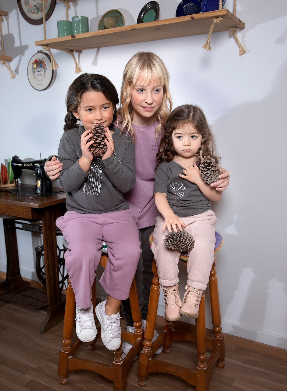 purple girls pants blair | peter jo natural clothing