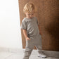 grey jersey baby shirt. louise | peter jo