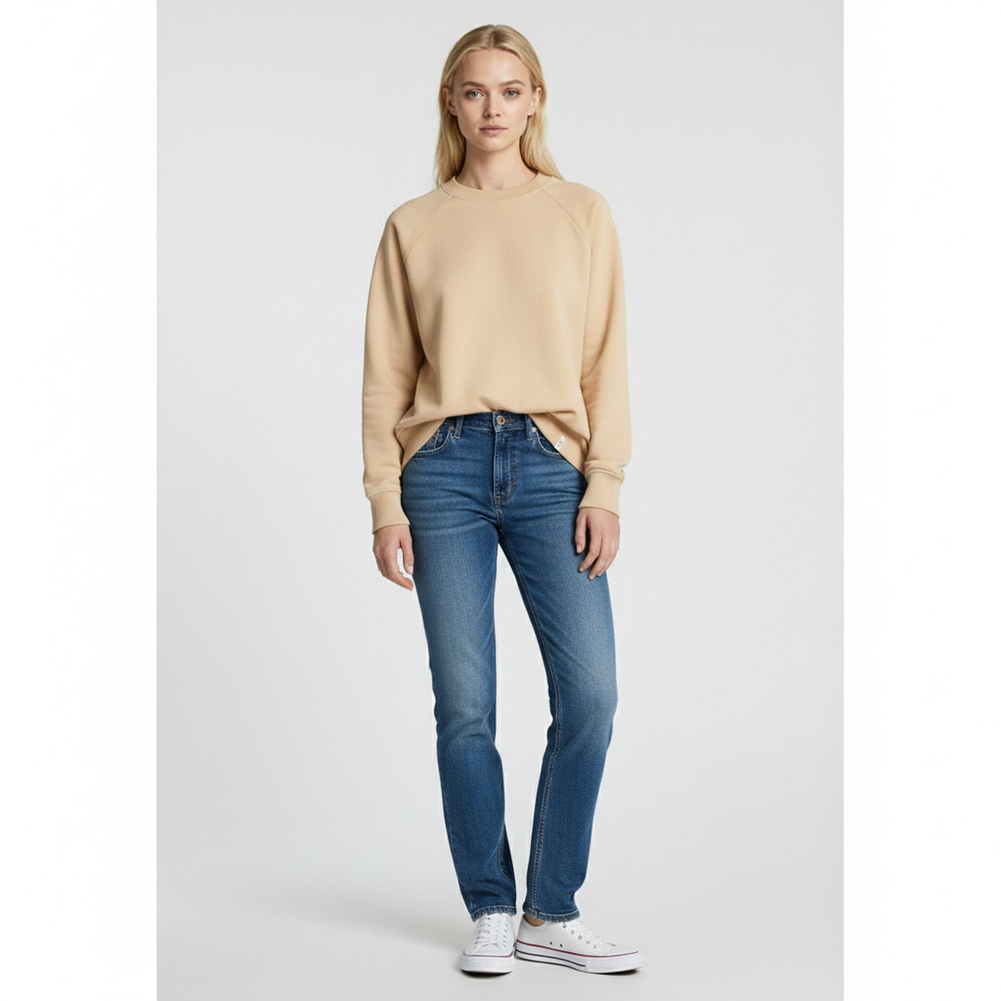 Women’s Organic Sweatshirt – Willow Taupe