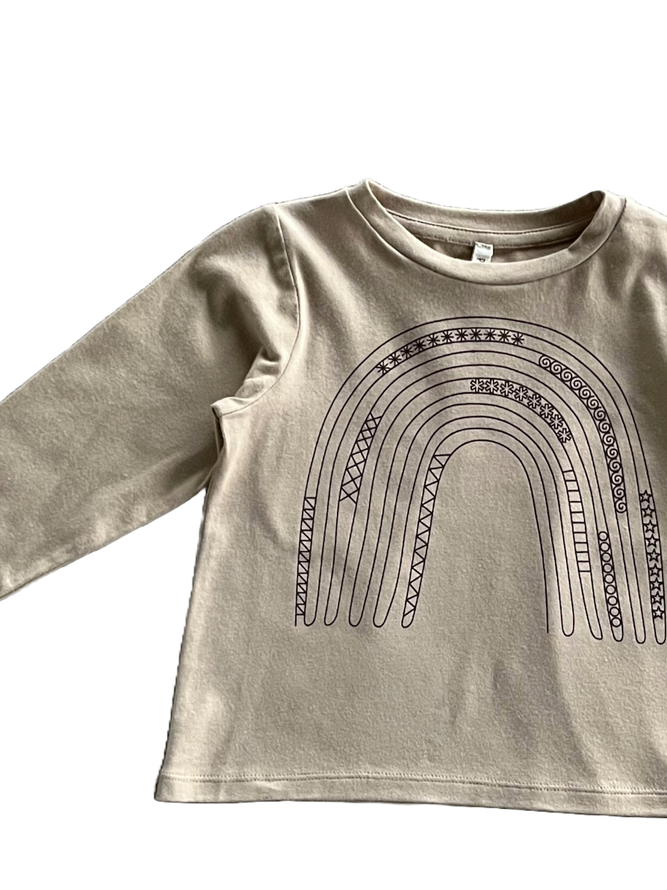 Long-sleeved shirt Misha Latte Unisex | Peter Jo